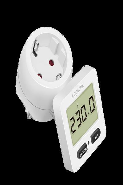LogiLink EM0004 Energy Cost Meter Rotatable Display - EM0004
