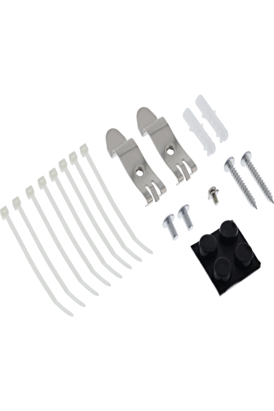 Boîtier de point de consolidation de bureau InLine 8x Keystone RJ45 - métal - RAL7035