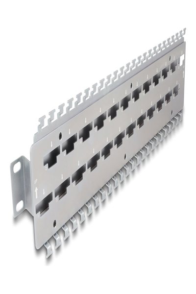 Delock Rack-kabelhanteringspanel - 67070