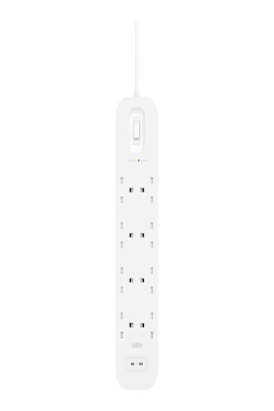 Belkin Surge Protection USB-C 8 Outlets Double 30W PD - SRB004VF2M