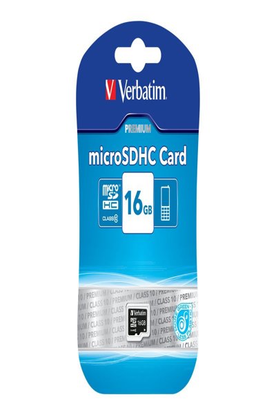 Verbatim Flash-minneskort - 16 GB - 44010