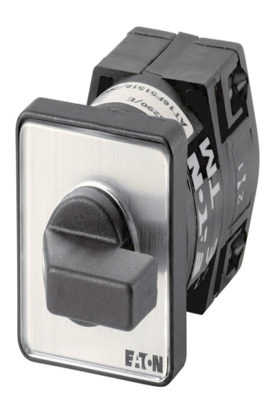 Interrupteur à cames Eaton TM-1-8290/E 10 A gris noir