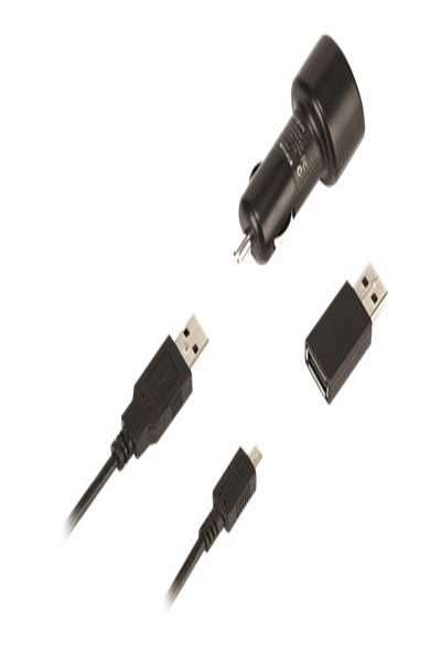 Dell Targus dual USB DC car power adapter