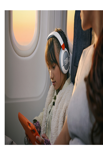 Casque filaire sans fil JBL Junior 470NC Vert Orange Blanc - Casque - 20 kHz
