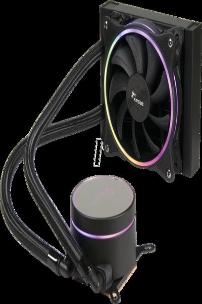 Refroidissement liquide tout-en-un Cooler Argus Iceman LC-120 RGB Inter-Tech