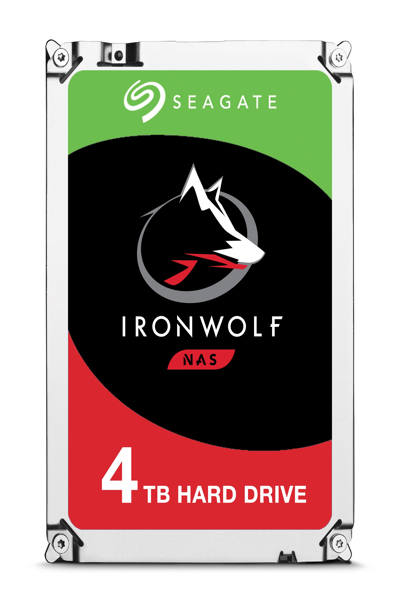 Seagate IronWolf ST4000VN008 - Hard drive - 4TB - ST4000VN008