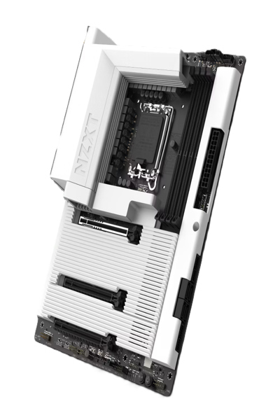 NZXT N7 Z890 - Motherboard - ATX - LGA1851 Socket - Z890 Chipset - USB-C 3.2 Gen 2x2 - USB 3.2 Gen 2 - USB 3.2 Gen 1 - USB4 - 2.5 Gigabit LAN - Wi-Fi 6E - Bluetooth - Onboard Graphics (CPU required) - Motherboard - Intel Socket 1851 (Core Ultra 100&200) - N7-Z89XT-W1