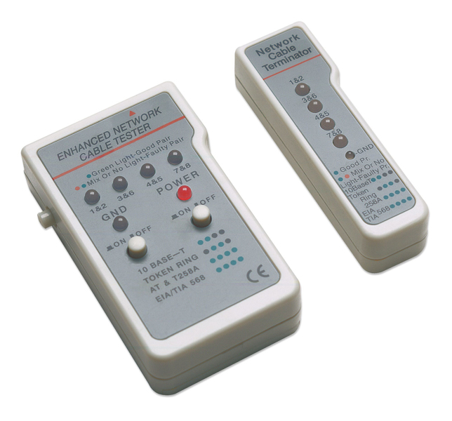 Multifunction cable tester RJ11/RJ45 - 351898