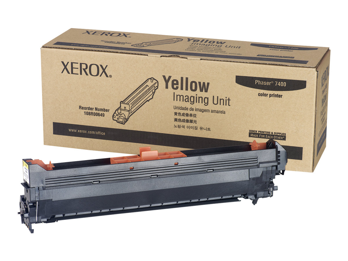 Tambour d'imagerie jaune Xerox 30 000 pages pour Phaser 7400