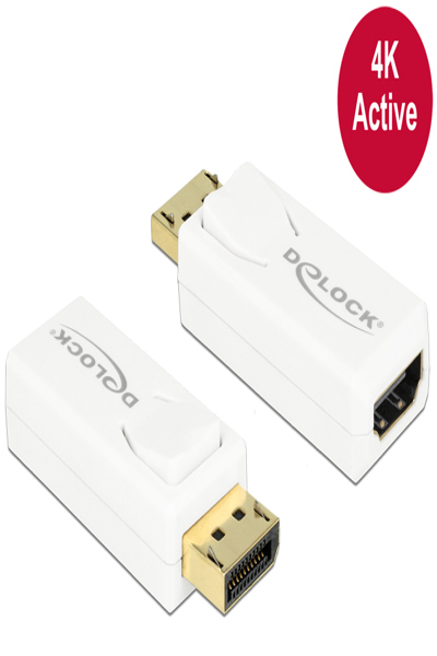 Adaptateur Delock - DisplayPort mâle vers HDMI femelle