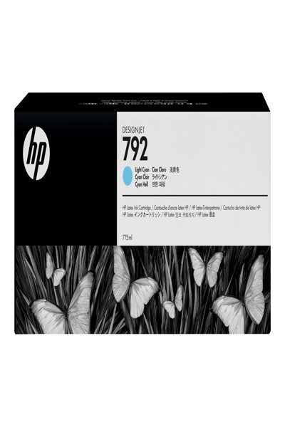 HP 792 775ml Light Cyan Latex Ink Cartridge