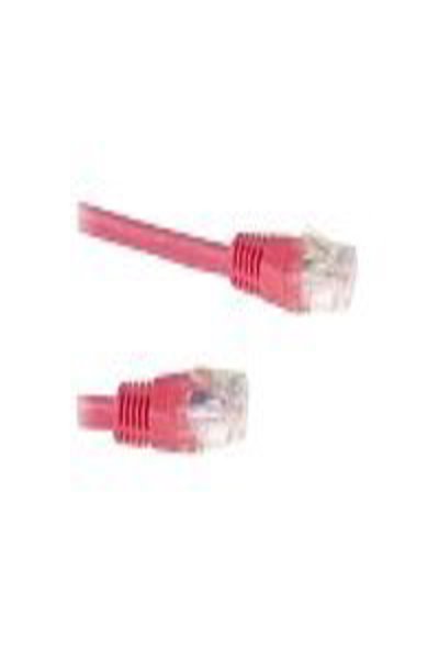 ACT Red 10 meter LSZH U/UTP CAT6 patch cable with RJ45 connectors - 10 m - RJ-45 - RJ-45 - Red