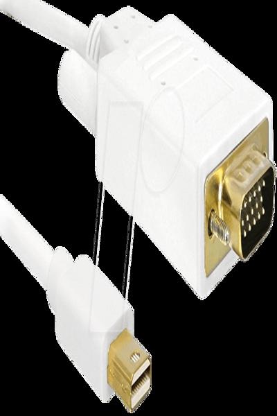 Câble DisplayPort Delock - Mini DisplayPort (M) vers HD-15 (VGA) (M)