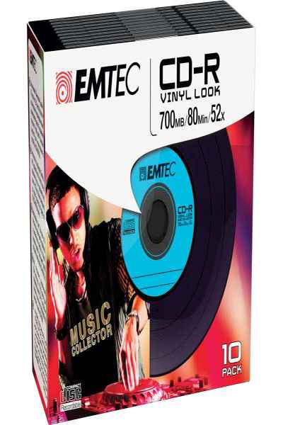 EMTEC ECOC801052SL - 52x - CD-R - 120 mm - 700 MB - Slimcase - 10 pc(s) - ECOC801052SL