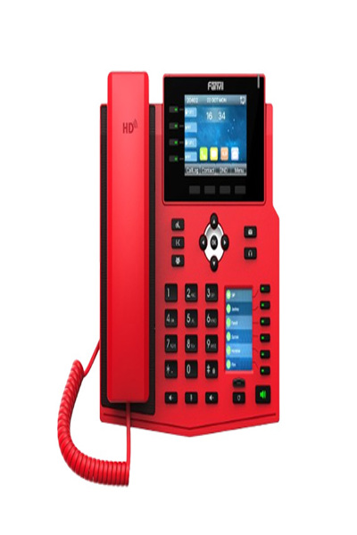 Fanvil IP Phone X5U-R Red V2 VoIP Phone - X5U-R V2
