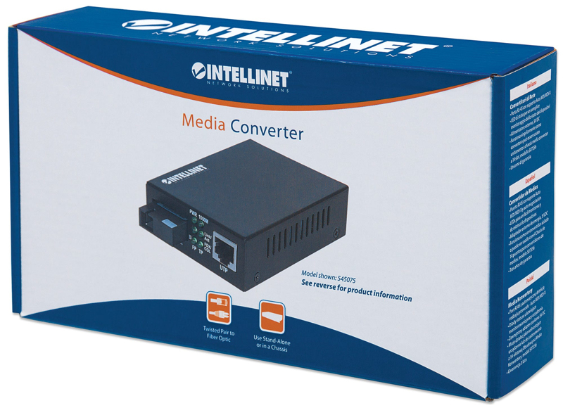 Media Conversion Fiber Optics - 1 Gbps SC Multi-Mode (506533) - 506533