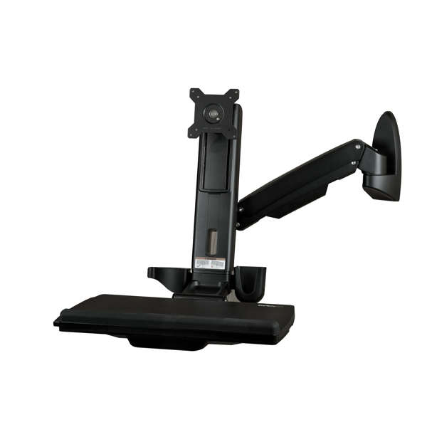StarTech Wall-Mounted Sit-Stand Desk Single Monitor - WALLSTS1