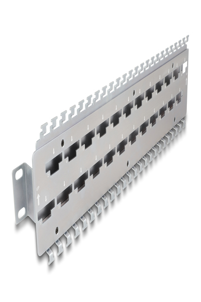 Delock Rack-kabelhanteringspanel - 67070