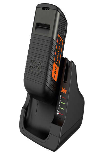 Black & Decker BDC2A36-QW, Battery & charger set, Lithium-Ion (Li-Ion), 2 Ah, 36 V, Black & Decker, Black
