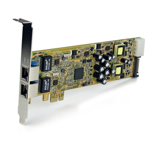 StarTech Dual Port PCIe Gigabit NIC PoE ST2000PEXPSE - ST2000PEXPSE
