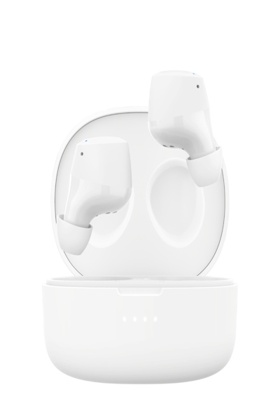 Belkin SoundForm Bolt True Wireless Headphones White - AUC009BTWH