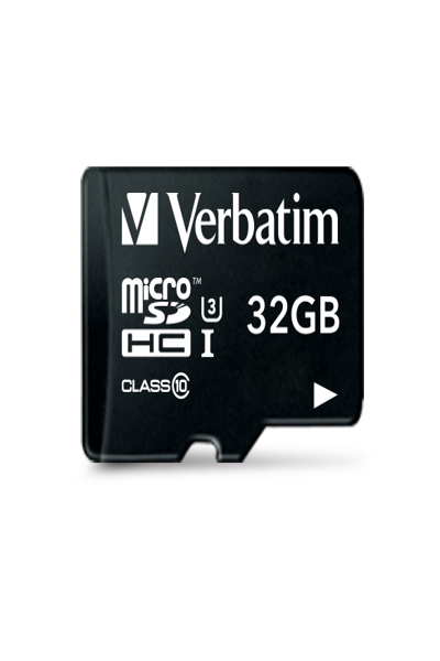 Verbatim PRO - Flash memory card (SD adapter included) - 47041