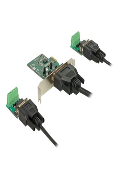 Delock PCI Express Card > 2 x Serial RS-422/485 - 65841