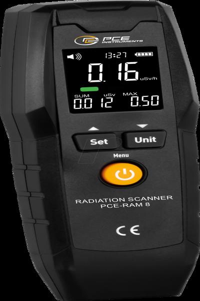 PCE Instruments PCE RAM 8 - StrahlungsmessgerÃƒÂ¤t PCE-RAM 8