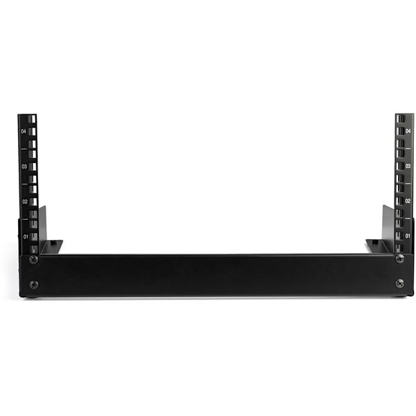 StarTech RK4OD Desktop Rack (4U, 2 Post Open Frame Rack, up to 30 kg, EIA-310, Freestanding) Black - Cabinet - Open Frame - 2 Posts - Desktop - Black - 4U - RK4OD