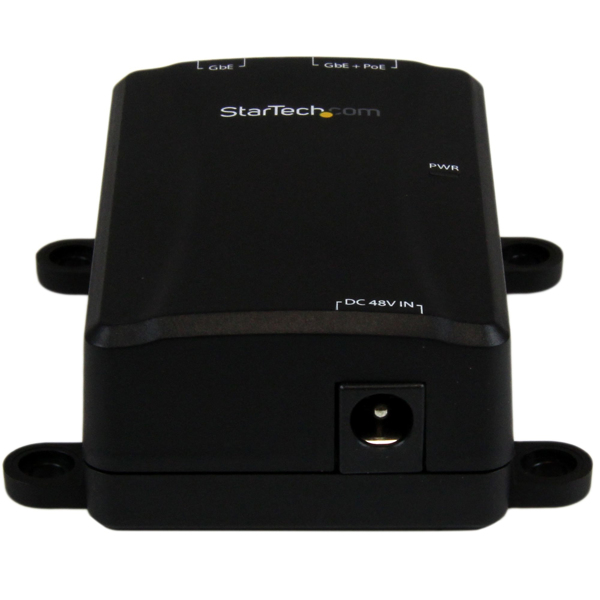 StarTech POEINJ1GW - Gigabit Ethernet - 10,100,1000 Mbit/s - IEEE 802.3,IEEE 802.3ab,IEEE 802.3af,IEEE 802.3at,IEEE 802.3u - Full - Cat5 - 100 m - POEINJ1GW