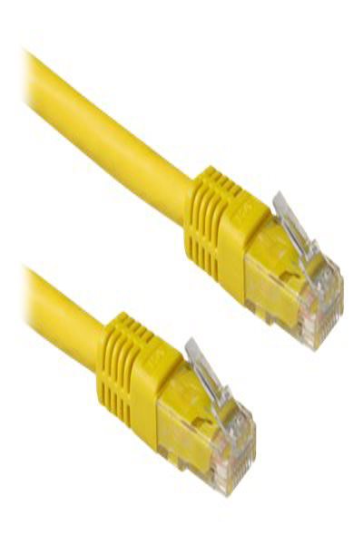 ACT Yellow 1.5 meter LSZH U/UTP CAT6A patch cable with RJ45 connectors - 1.50 m - Cat6a - U/UTP (UTP) - RJ-45 - RJ-45 - Yellow