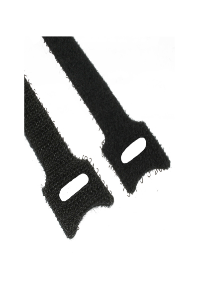 InLine Cable tie Straps hook-and-loop fastener 12x240mm 10 pcs. black - 59943N