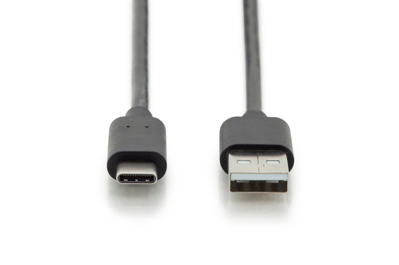DIGITUS USB-C to USB-A Cable 3m 2.0 - AK-300148-030-S