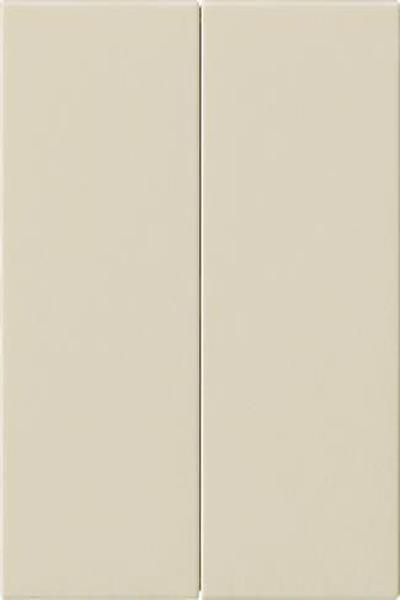 GIRA 536201 S3000 Control Attachment 2-gang Cream White
