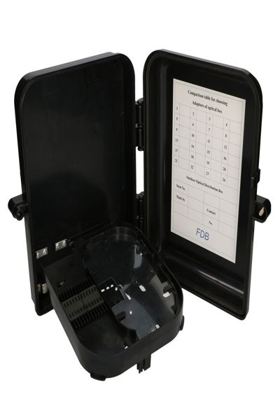 Extralink Boîtier terminal fibre optique noir Eliza V2 16 cœurs