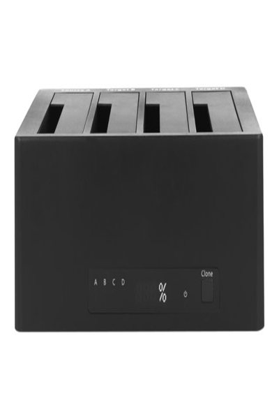 Delock USB 3.0 Docking Station for 4 x SATA HDD / SSD with Clone Function - 64063