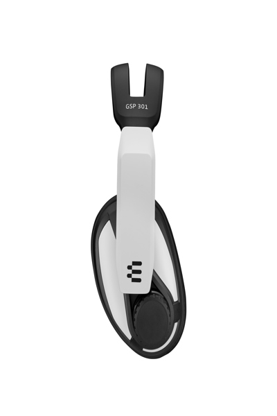 EPOS | SENNHEISER GSP 301 - Headphones - Head-band - Gaming - Black - White - Binaural - Rotary - 1000240