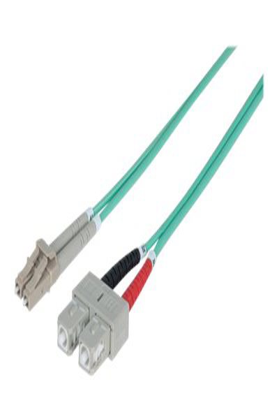 Intellinet Fiber Optic Patch Cable OM3 LC/SC 2m - 750158