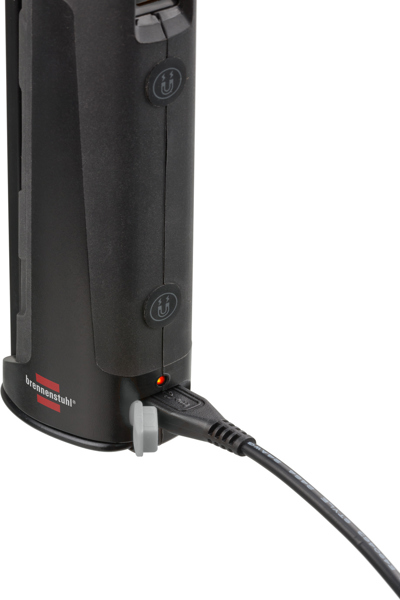 Brennenstuhl 1177370010, 3,3 W, LED, IP20, 2000 mAh, Svart, Grå, handhållen arbetslampa - 1177370010