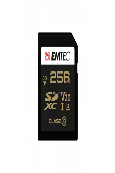 EMTEC SD 256GB UHS-I U3 SpeedIN ECMSD256GXC10SP - Secure Digital (SD) - ECMSD256GXC10SP
