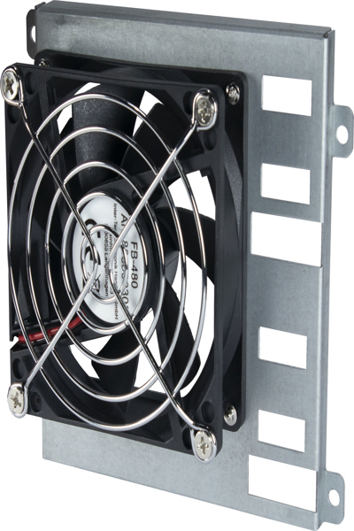 Inter-Tech FB-480 - Ventilateur de refroidissement - Noir - Acier - Acier - 1 ventilateur(s) - 1,72 m³/h - 6U