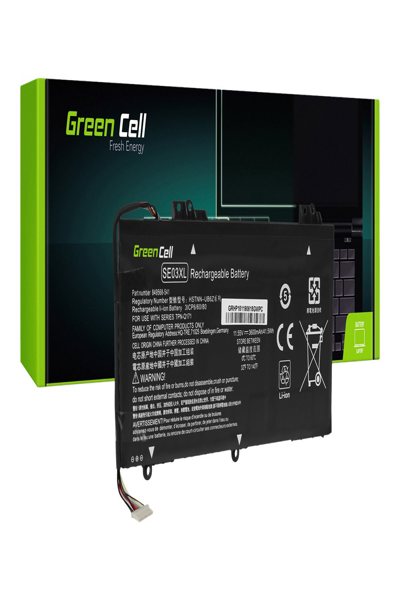 Green Cell SE03XL HSTNN-LB7G Laptop Battery Replacement HP - HP151