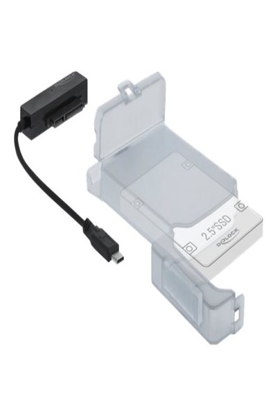 Delock USB Typ-C till SATA-omvandlare med 2,5" skyddshölje - 64084
