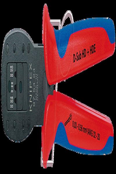KNIPEX 97 54 24 Pince à sertir pour connecteurs D-Sub