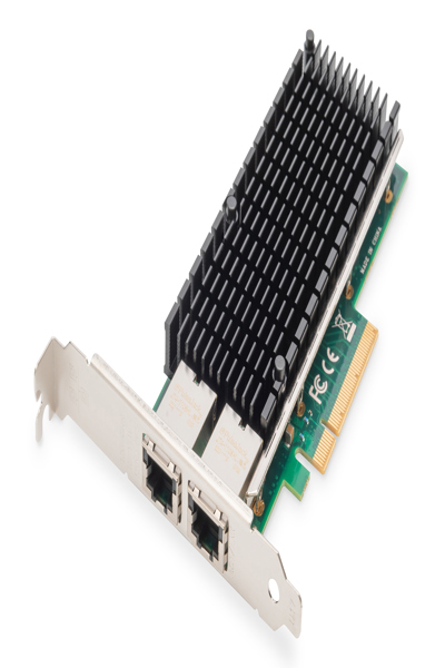 DIGITUS 10Gbps Dual Port Ethernet Server adapter - DN-10163