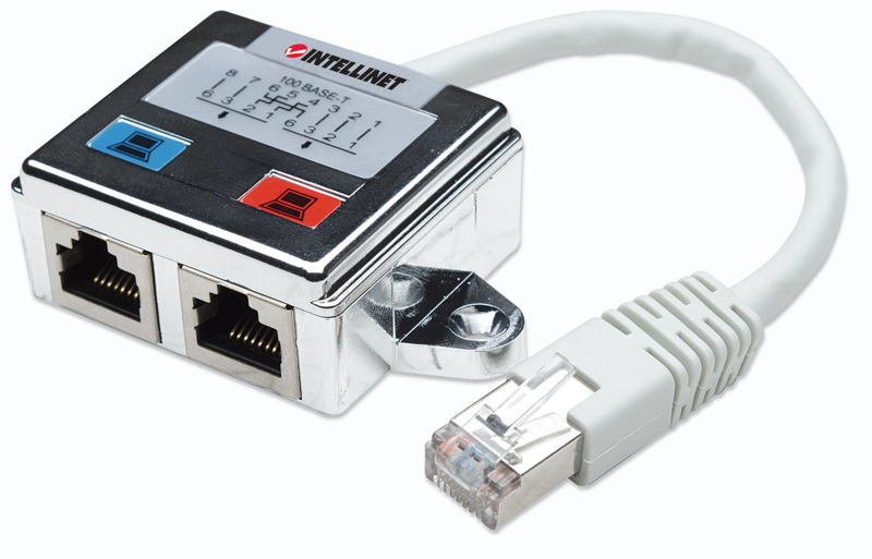 Modulær distributør - Network Splitter CAT 5 - 504195