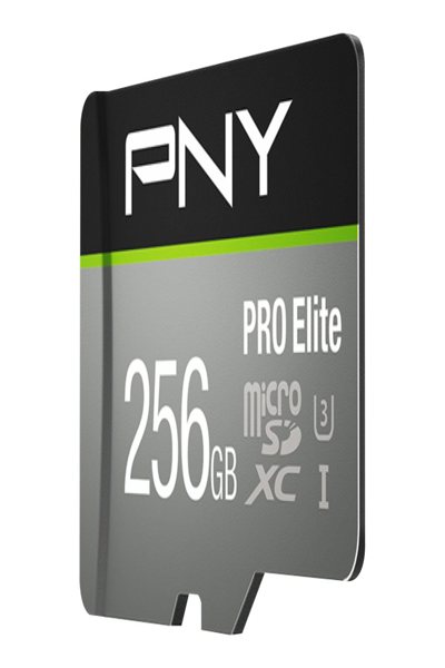 PNY PRO Elite - Flash memory card (microSDXC to SD adapter included) - P-SDU256V31100PRO-GE
