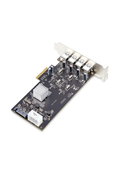 StarTech.com 4-portars USB-A PCIe-kort, USB 3.2 5 Gbps, 4x USB-kontroller - P5Q4A-USB-CARD