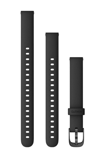 Garmin 010-12932-01 Bracelet de montre connectée en silicone noir