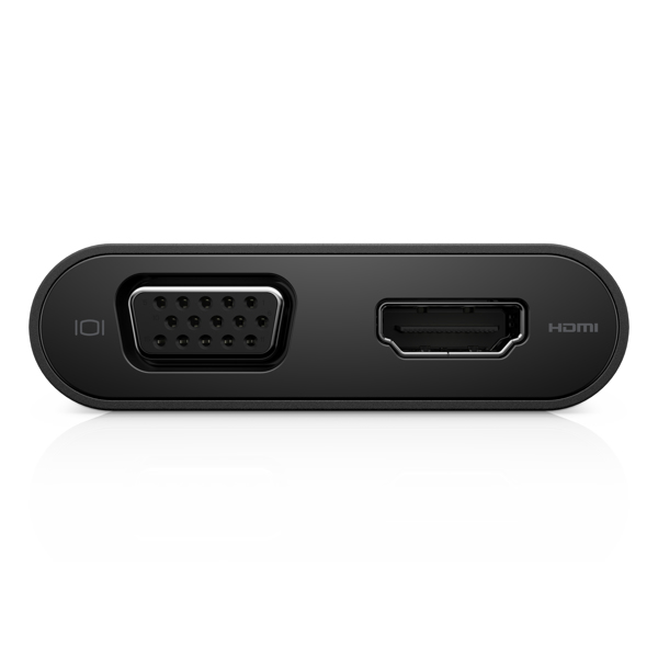 USB-C - HDMI / VGA / Ethernet / USB 3.0 - Schwarz - Verkabelt - USB 3.2 Gen 1 (3.1 Gen 1) Type-C - 10,100,1000 Mbit/s - Schwarz - 1920 x 1080 Pixel - Dell (DA200) - 470-ABRY